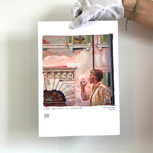 The Balcony in Verona