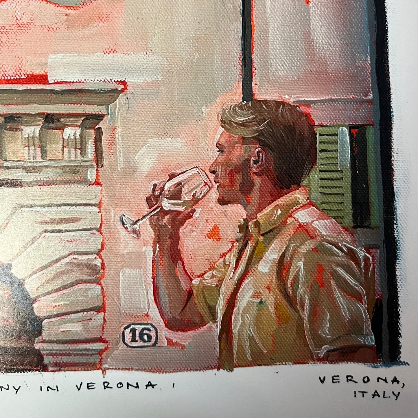 The Balcony in Verona